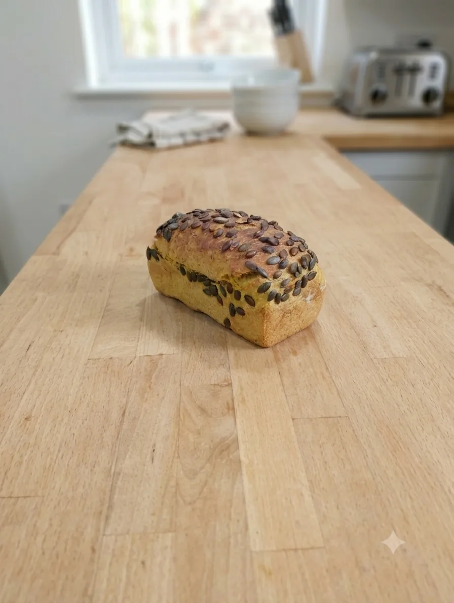 Pan con calabaza molde