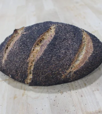 Pan con amapola
